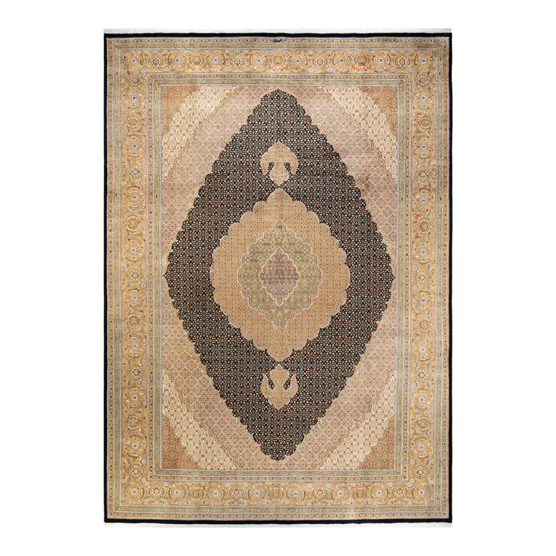 Classic One-of-a-Kind 10' 2" X 14' 10" Hand Knotted Area Rug