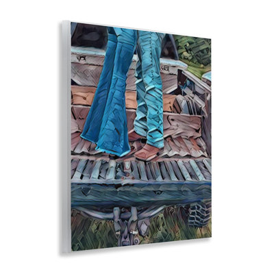 Plaque murale Truck Bed Kisses, conception de Jesse Keith
