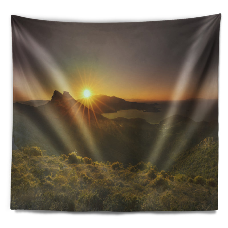 Polyester Tapestry, 32" H x 39" W