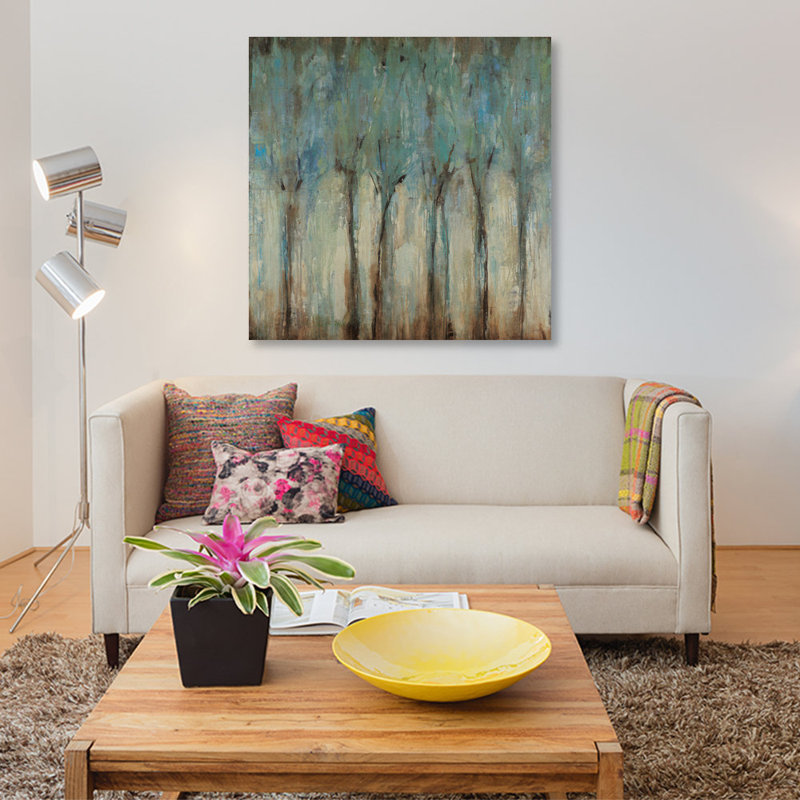 «Whispering Winds», reproduction sur toile, H 26 po x l 26 po x P 1,5 po, Toile tendue, Pas de tapis