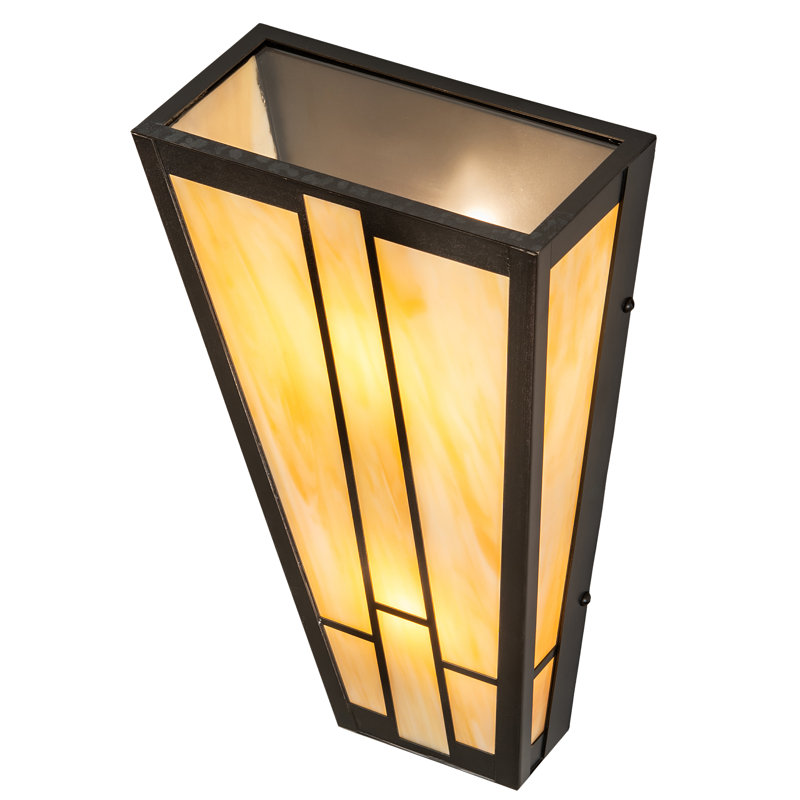 2 - Light LED Flush Mounted Sconce