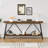 70.9 Inch Extra Long Sofa Table Console Behind Entryway Table Sofa Table With 2 Tier Storage Shelves-311185492