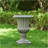 Outdoor Garden Urn Planter, Gray-689955154