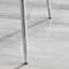 Tierra Glass and Chrome Metal Round Dining Table with 4 Luxury Velvet Dining Chairs-102216444
