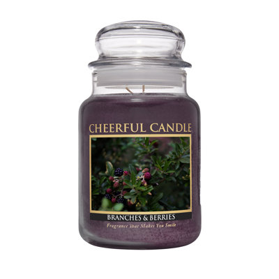 Branches & Berries Scented Jar Candle