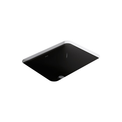 Caxton™ Kohler Rectangle 20-1/4" Undermount Bathroom Sink with Overflow