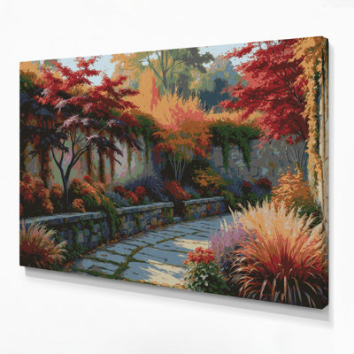 Art mural sur toile brun, "Thanksgiving"