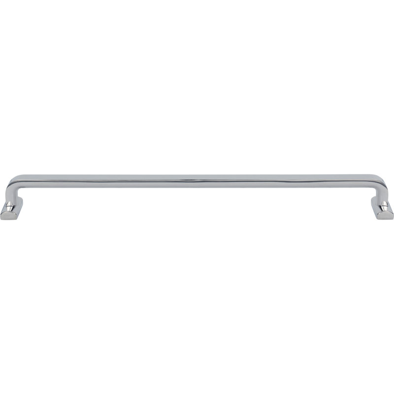 Harrison Bar Pull, Polished Chrome, 12" Center to Center