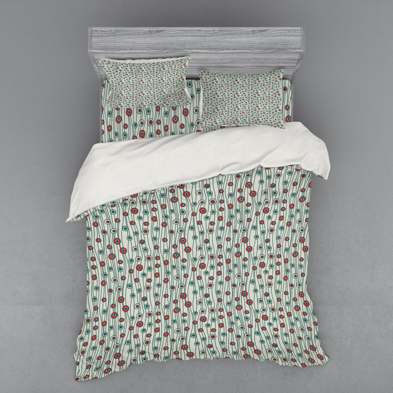 Ensemble de housse de couette Seafam, Housse de couette grand + 3 pièces supplémentair