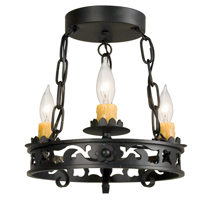 Lustre 3 lumières l 14 po Sagebrush