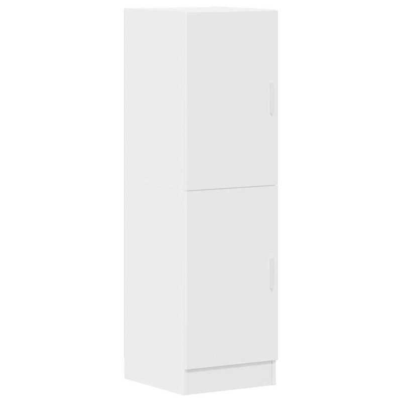 Kitchen Cabinet 38X41.5X131.5 Cm Engineered Wood, White