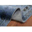Superbe tapis bleu 5 x 7