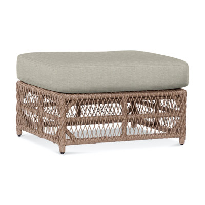 Repose-pieds d'extérieur avec coussin Chelsea