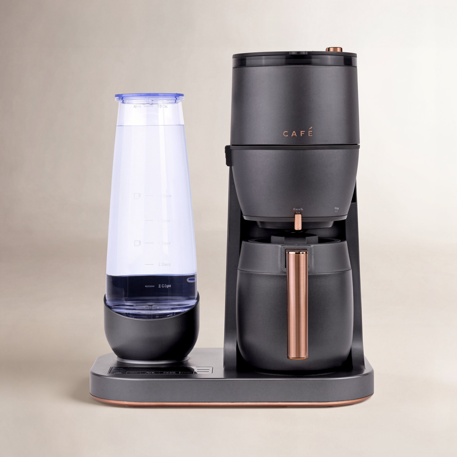 Café™ 10-Cup Grind and Brew Coffee Maker, Matte Black