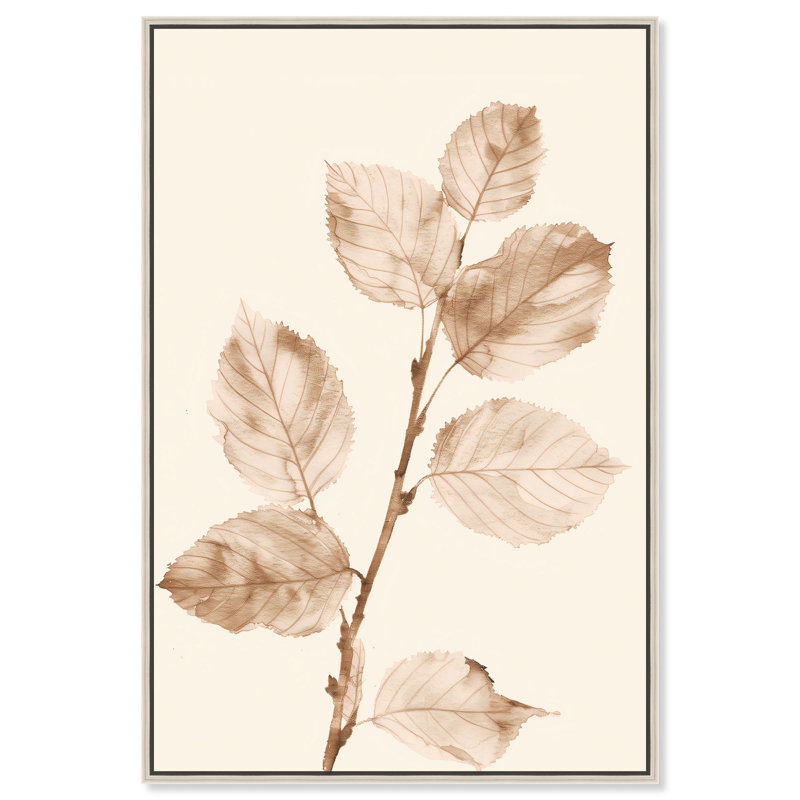 «Rust and Renewal II», reproduction d'art sur toile par Art Remedy, H 25 po x l 17 po, Cadre argenté