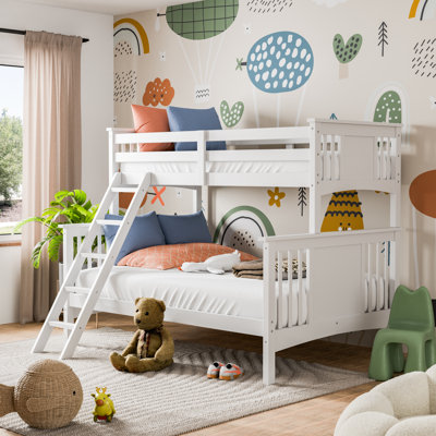 Sinniah Kids Twin Over Full Bunk Bed
