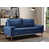 Velours bleu foncé est en rupture de stock