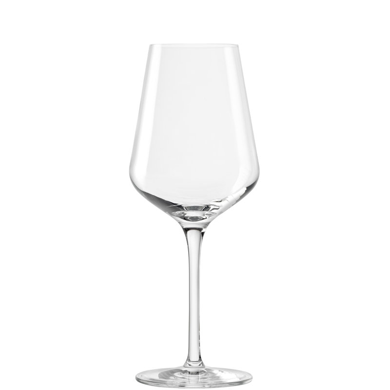 Verre à vin en cristal blanc Mcmorris, 4, 13,75 oz
