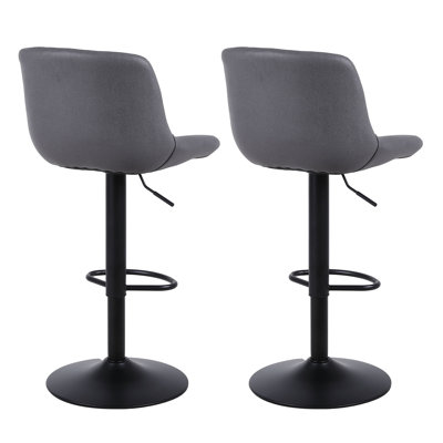 Aneli Height Adjustable Swivel Bar Stool