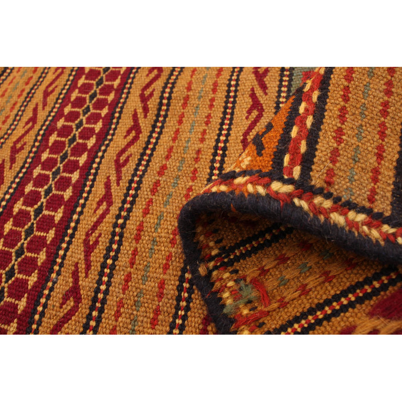 Wool Striped Indoor Rug
