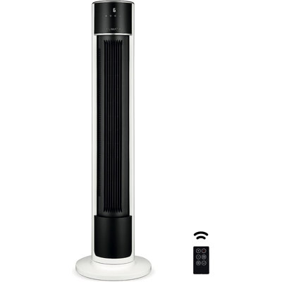  Climatik 43-inch XL Ultra Quiet Tower Fan, 6 Speed Settings, Remote Control, Timer & 3 Wind Modes