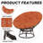 Papasan Patio Chair with Cushions-421028376-434087152