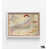 White Single Picture Framed with Mat