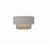 Blanc mat / or champagne