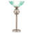 18"H Metro Mente Swirl Tabletop Torchiere