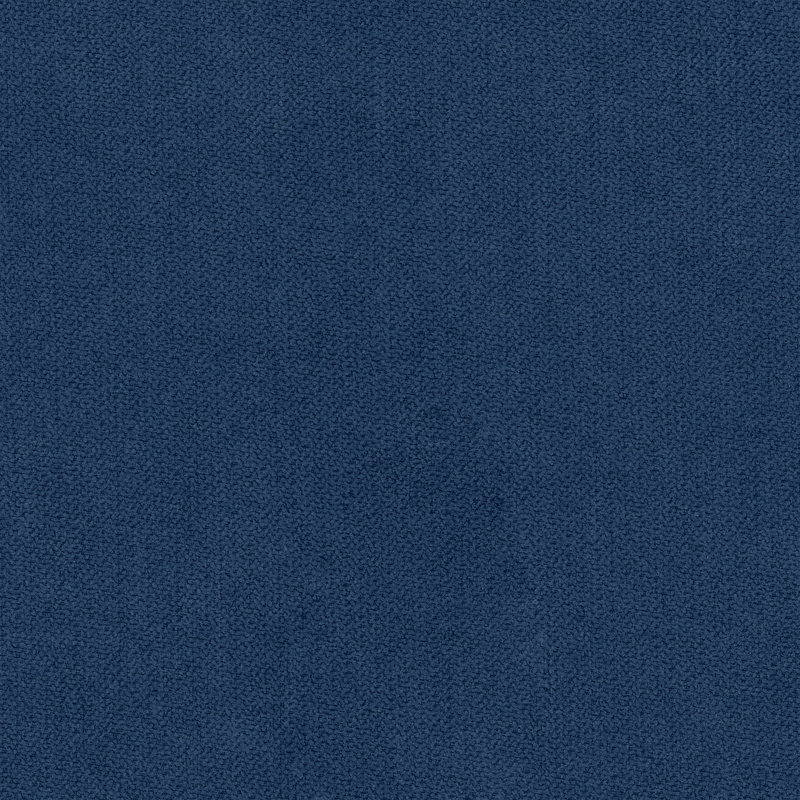 Fauteuil moderne 37,5 po avec ressorts ensachés Mellitz, Bleu 100% polyester