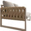 Modular Outdoor Corner Sofa Set With Tables - 110/123 Cm, 8 Cm Cushions, Removable Covers, Adjustable Legs