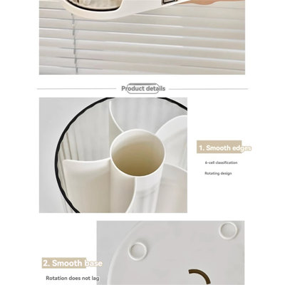 Organisateur de bureau en plastique Annea