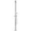 Kalama 225cm H Steel Freestanding Outdoor Shower and Footwash Spout-281257661