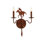 Zayas 2 - Light Candle Wall Light