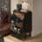 Living room tall feet multifunction decor cabinet