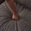 Canapé modulaire de 105 pouces avec revêtement en chenille, conception en forme de L avec repose-pieds pour un confort ultime et une disposition flexible.-125093316