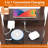 3-In-1 Floor Lamp With Wireless Charging, USB Ports, Power Outlets & Shelves For Storage-1643403439-1643403437