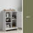Bathroom Cabinet, Kitchen Freestanding Storage Rack, 23.62" X 11.81" X 31.5" Floor Storage Cabinet With 1 Cabinet