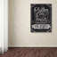 « coffee & friends », art textuel sur toile tendue-22073925