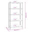 Kymbre Steel Shelving Unit-80772597-80772596