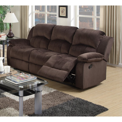 Khashayar Upholstered 83'' Reclining Sofa