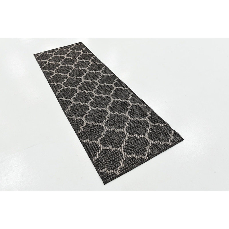 Tapis d'extérieur couleur gris anthracite, Tapis de couloir 2 pi x 6 pi