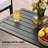 4 Pieces Patio Furniture Set w/loveseat,Coffe Table,Outdoor Conversation Metal Sofa with High Back and Thick Cushion,for Backyard,Garden-1070680980