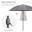 Parasol de jardin 8 'réglable-1119092587