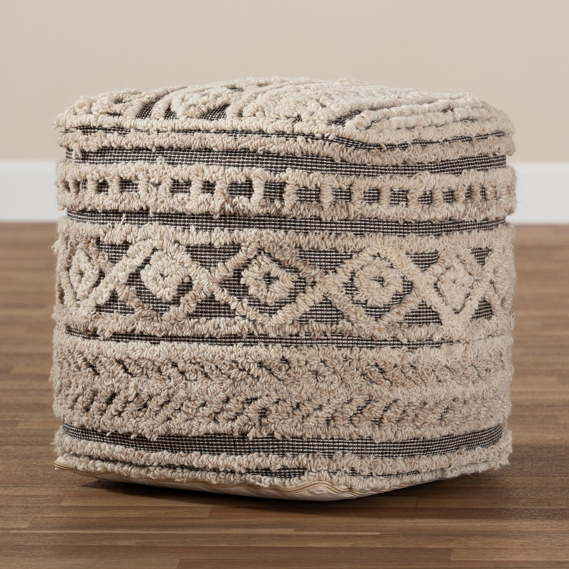 Clinchport Upholstered Pouf