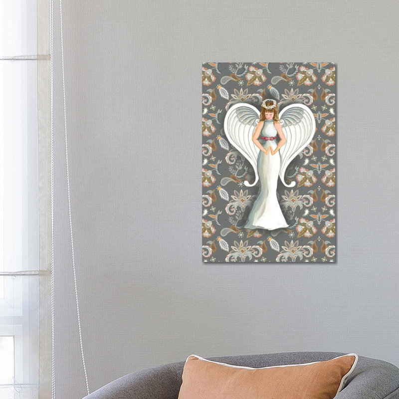 Wonderland Angel I by Andi Metz - Wrapped Canvas Gallery-Wrapped Canvas Giclée, 66.04 cm H x 45.72 cm W x 1.91 cm D