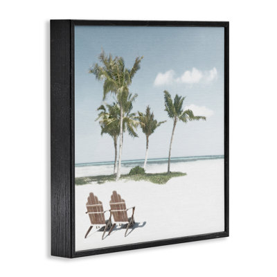 Scène de plage Sea Breeze, giclée, design par Noah Bay