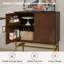 Armoire d'appoint moderne à 2 portes de 34 po Lashawnna-1424849206