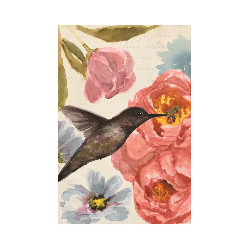 Nectar's Sip I by Annie Warren - Wrapped Canvas Print, 20.32 cm H x 30.48 cm W