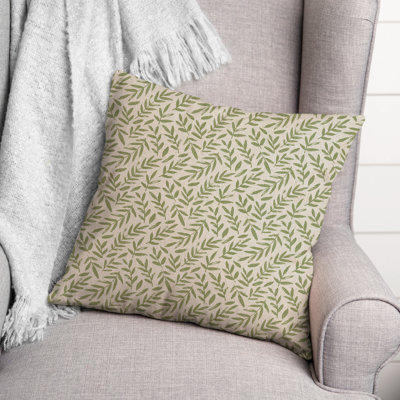 Floral Throw Pillow